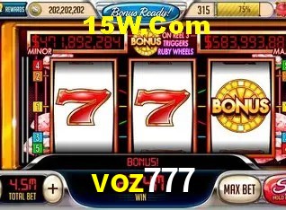 Recursos de Bônus voz777