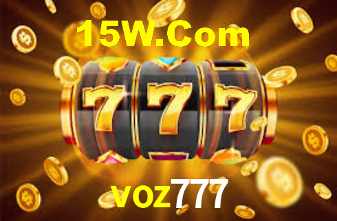 APP oficial da voz777 para mobile